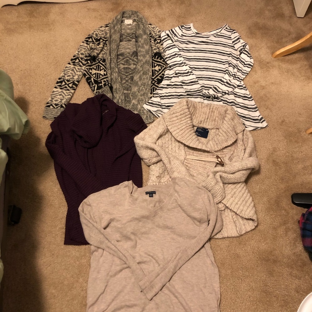 5 sweaters